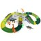 SKUSHOPS 175Pcs Dinosaur Race Track Set Flexible DIY Track Play Set with 3 Dinosaurs 1 Race Car for Boys Girls Educational